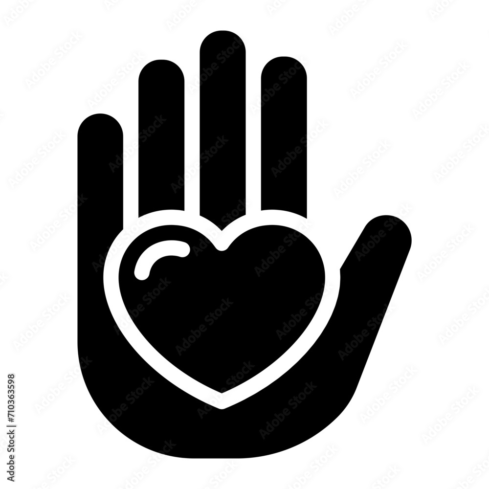 Obraz premium volunteer hand