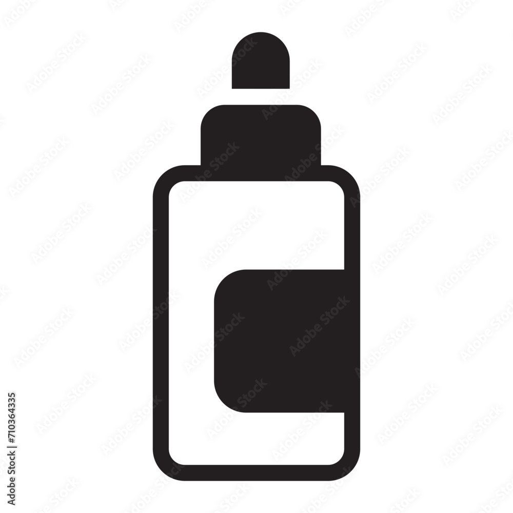 essential oil glyph icon essential oil glyph icon