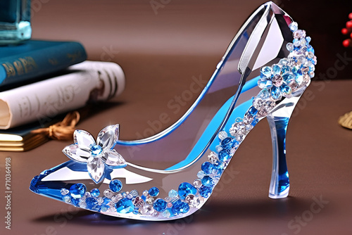 Fashionable Persona: Crystal Shoes Inspired by Glass Slipper Cinderella Magic photo