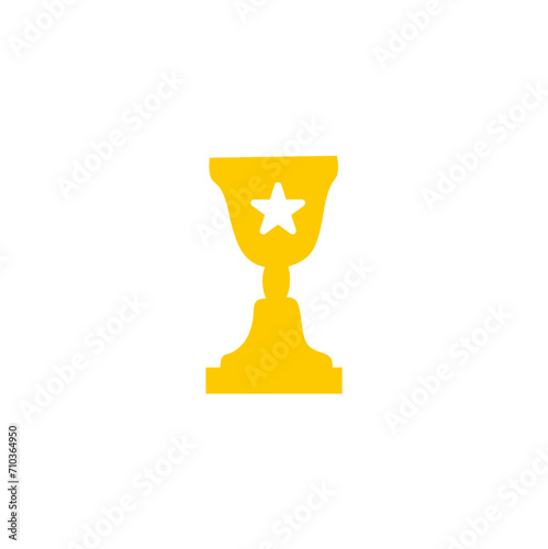 golden trophy For the winners of the sport achievement award 