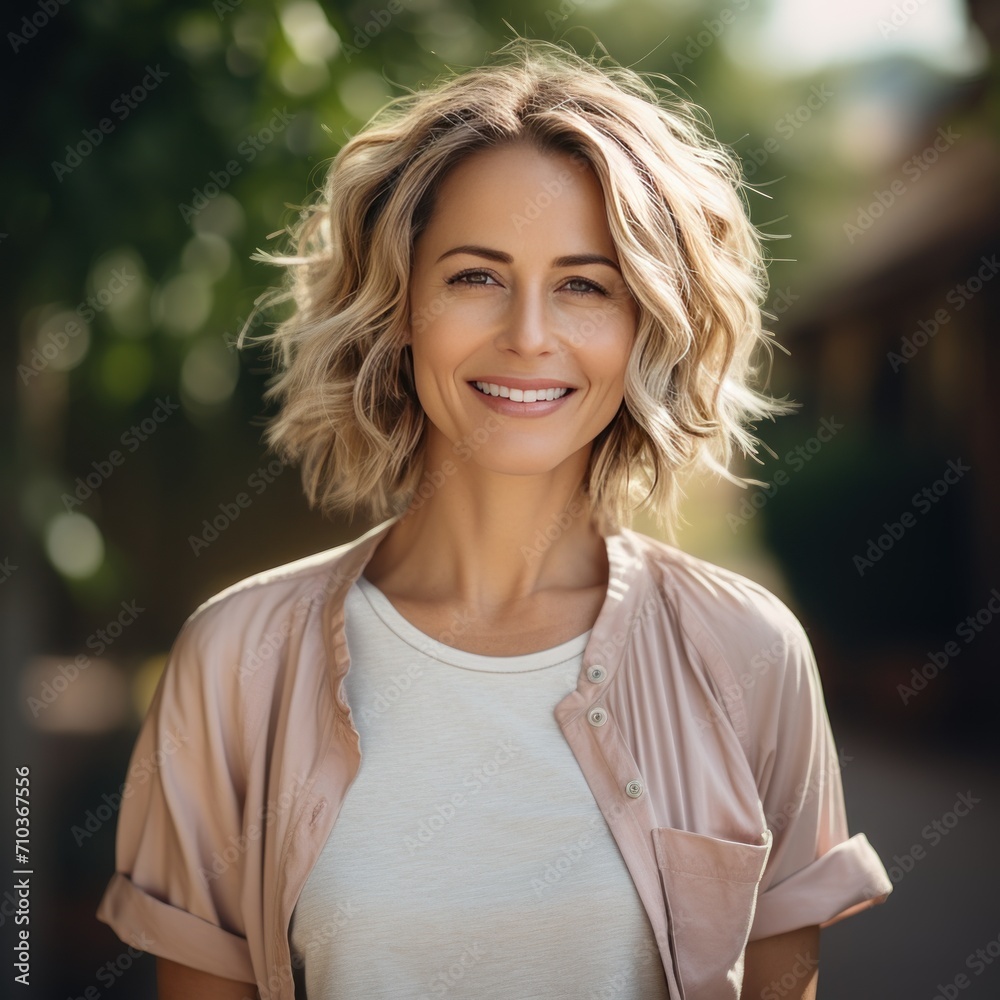 Smiling middle aged mature man posing, joyful smile, wearing casual clothes Smiling middle aged mature man posing, joyful smile, wearing casual clothes