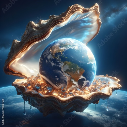 The world is my oyster, the world is your oyster, metaphor