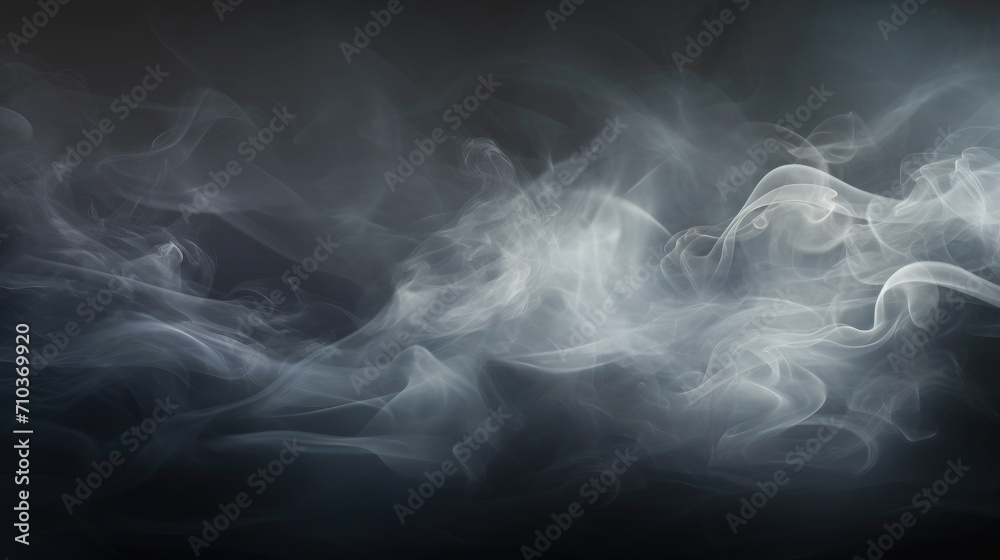 Abstract sunlight shining on a cloud of smoke on a black background. Abstract sunlight shining on a cloud of smoke on a black background.