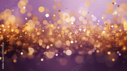 gold and purple abstract