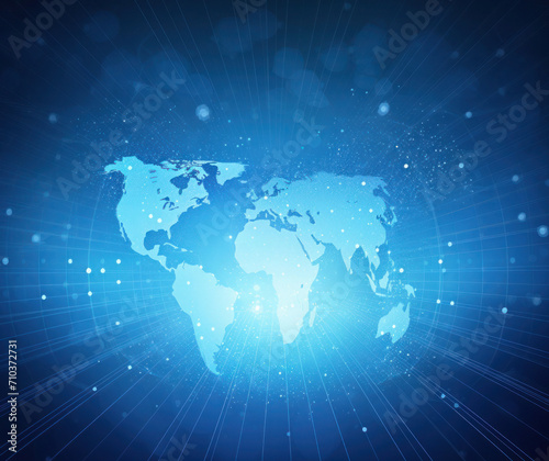 Web-Mapped Horizons: Illustrating Global Connectivity and Technological Landscapes