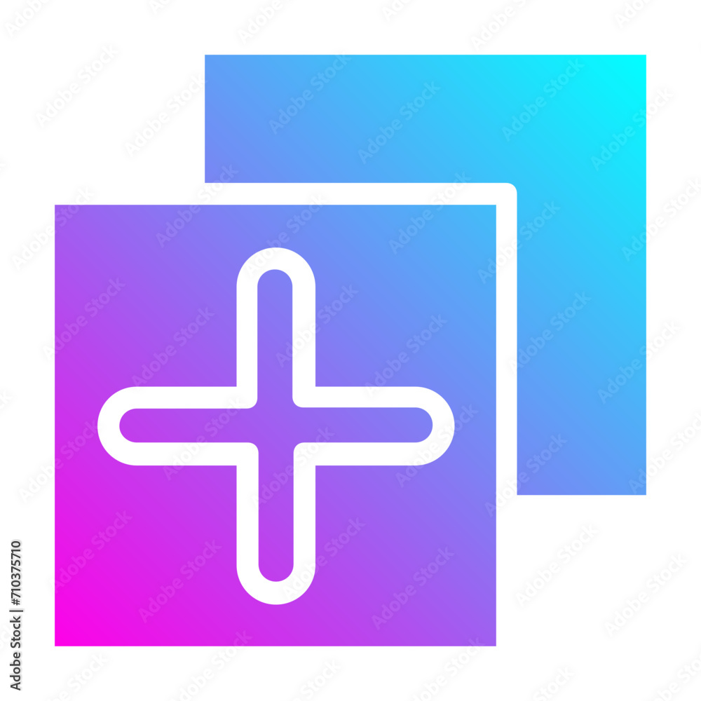 Fototapeta premium add library icon