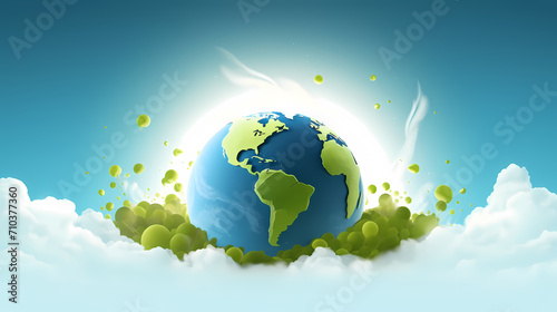 Environmental protection background, world environment day background, protect the environment © jiejie