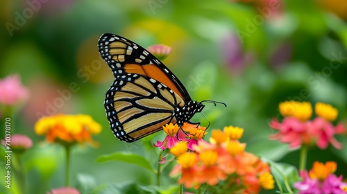 butterfly on flower © Ahmad