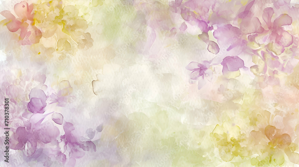 Watercolor colorful abstract background. Wallpaper illustration of watercolor stains.
