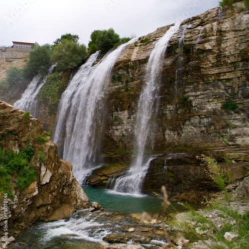 Tortum  Uzundere  Waterfall in Erzurum. Turkey s highest waterfall. Tortum Waterfall with a height of 40 meters.