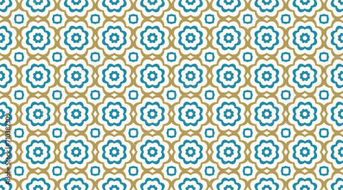 Geometric seamless pattern. Abstract geometric graphic design. Seamless geometric colorful background.
