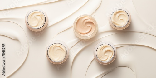 A set of things related to moisture skin cream