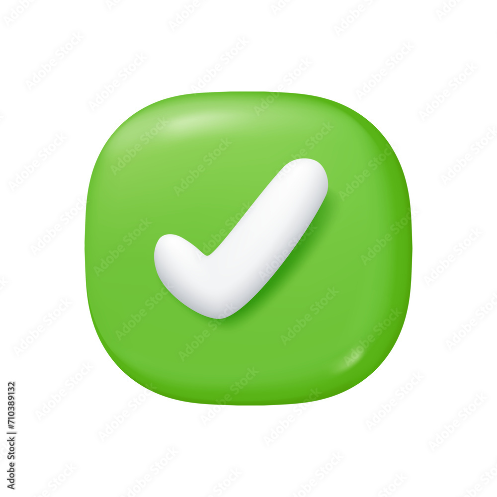 wrong check mark Choosing to decide on something Accept and reject buttons. 3d illustration. wrong check mark Choosing to decide on something Accept and reject buttons. 3d illustration.