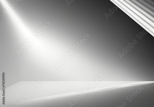 Wallpaper Mural An original background image for design or product presentation, with a play of light and shadow, in light gray tones.
 Torontodigital.ca