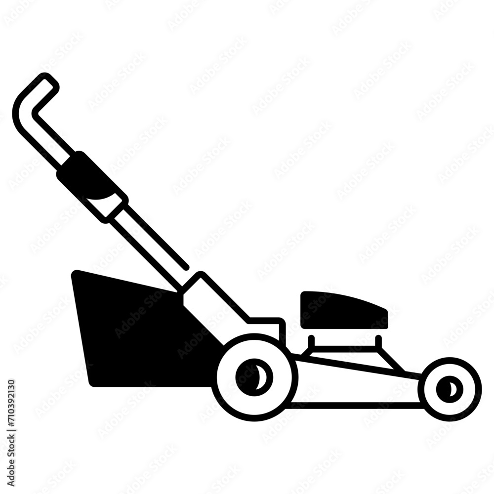 Lawnmower Icon Lawnmower Icon