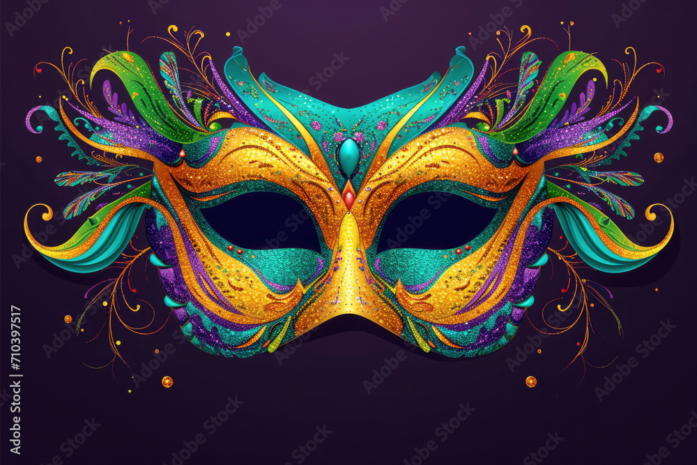 Formal balls, often with a masquerade theme, are held during the Mardi Gras season
