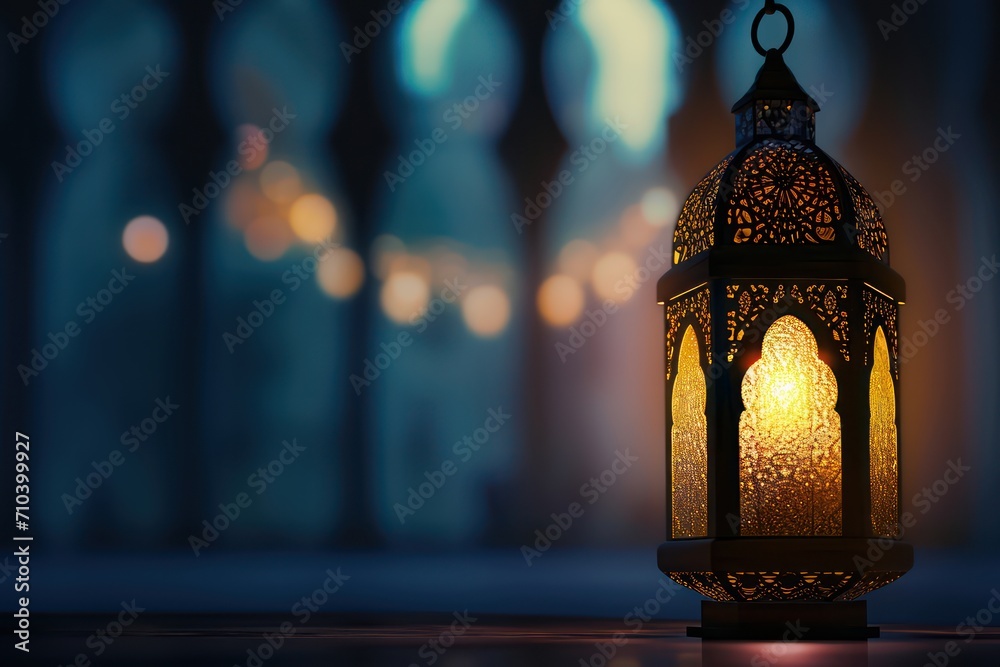 Muslim holy month of Ramadan. Generative AI