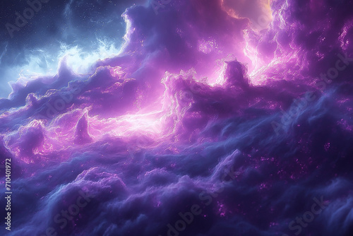 Cloudscape background. Colorful dramatically clouds atmosfer
