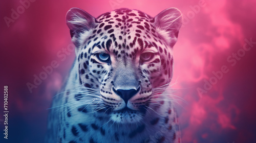 Leopard animal abstract wallpaper. Soft background