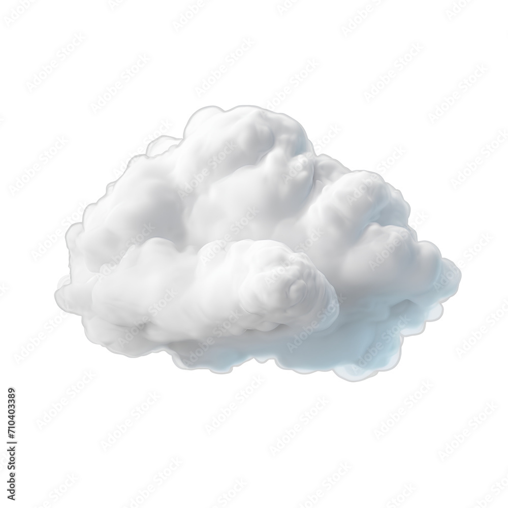 White clouds floating on the ground, isolated on transparent background
White clouds floating on the ground, isolated on transparent background