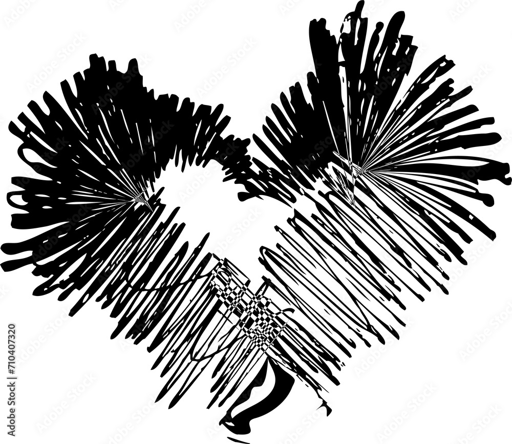 Decorative heart elements for decoration on transparent background. Decorative heart elements for decoration on transparent background.