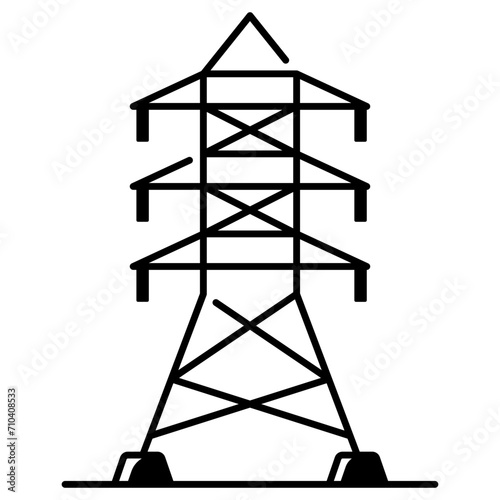 Transmission Tower Icon