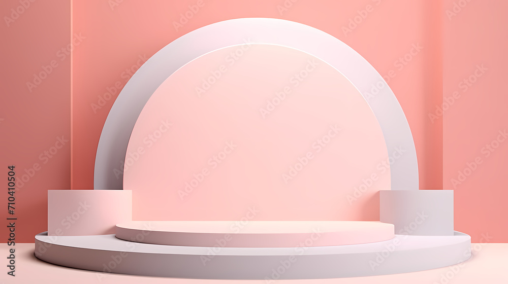 Product podium display creative background, creative template background, cosmetics booth, promotional activities Product podium display creative background, creative template background, cosmetics booth, promotional activities