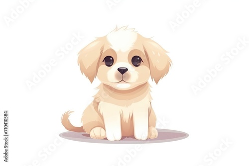 Cute dog illustration