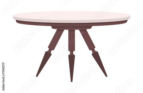 Kitchen furniture vector illustration. Durable and decorative, kitchen furnishings set stage for memorable meals The installation kitchenware turns simple space into culinary masterpiece Kitchen