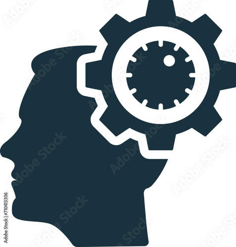 Adaptability icon. Simple creative element. Filled monochrome Adaptability icon for templates, infographics and banners