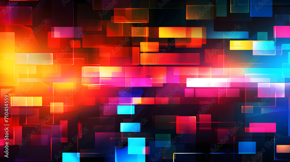 abstract background with squares abstract background with squares