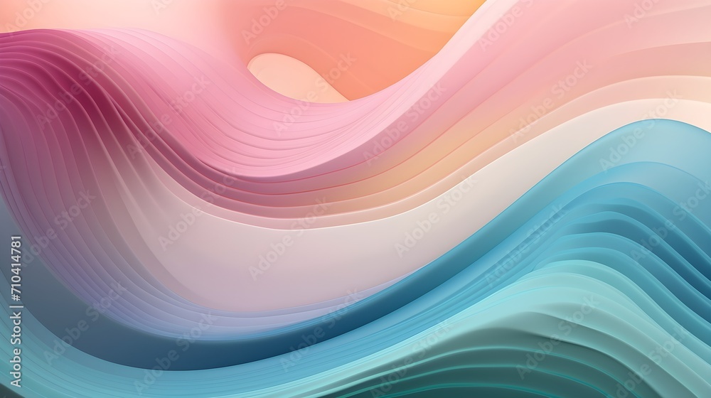 abstract soft pastel gradient wave background abstract soft pastel gradient wave background
