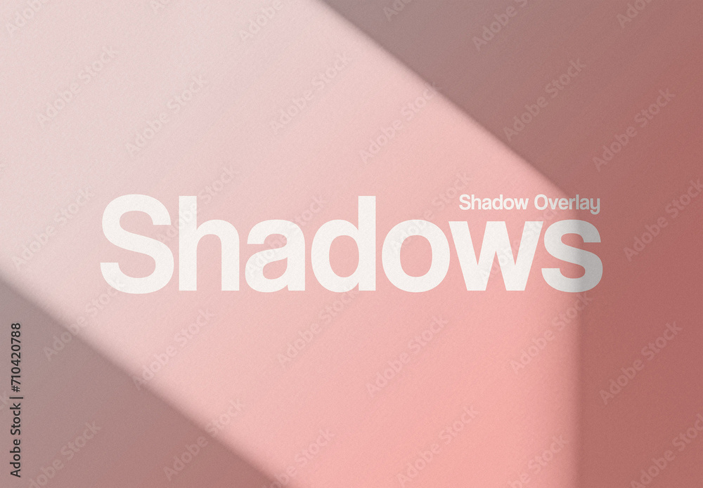 Abstract Shadow Overlay Mockup Stock Template | Adobe Stock