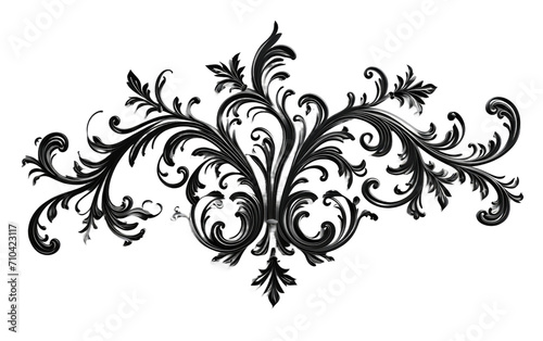Luxury Ornament Sticker on a transparent background