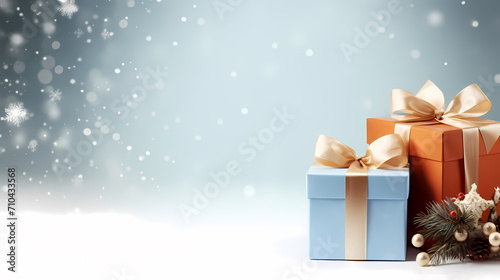 Gift box background, black friday sale, birthday, children's day, valentine's day and wedding gift background © win
