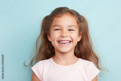 Children's dentistry for healthy teeth and beautiful smile. photo