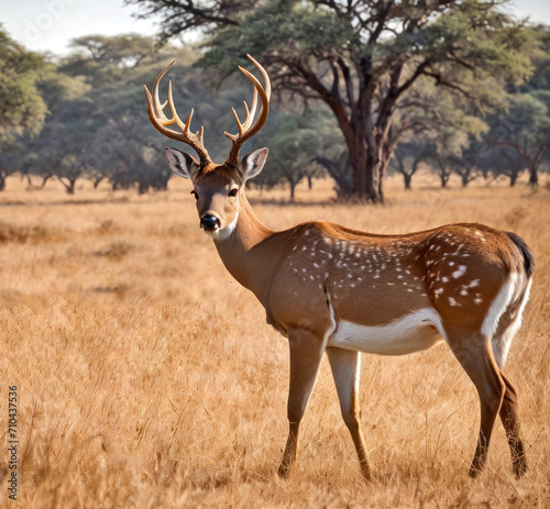 impala in the savannah © Manikk