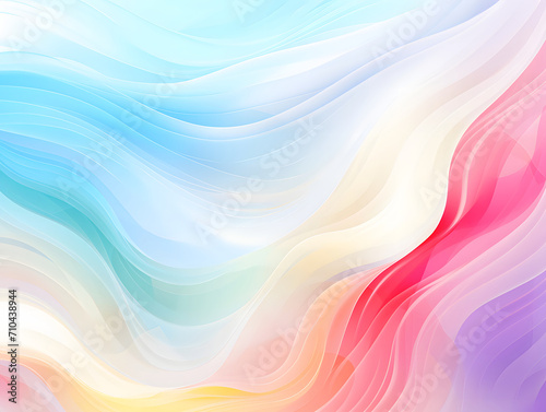 Illustration of the abstract colorful wavy shape background.