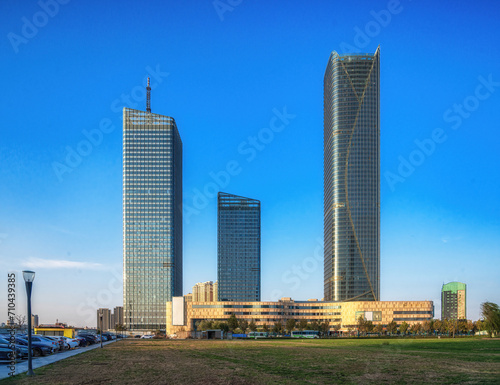 Iconic Curved Skyscrapers Defining the Urban Skyline