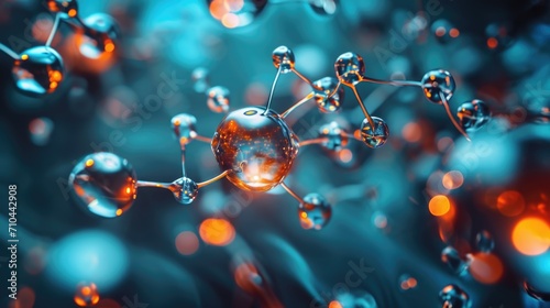 Science Molecule  Molecular DNA Model Structure