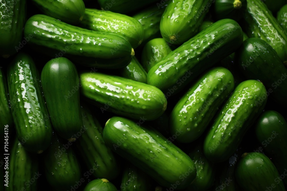 Fresh cucumbers background. Cucumbers background. Top view. Fresh cucumbers background. Cucumbers background. Top view.