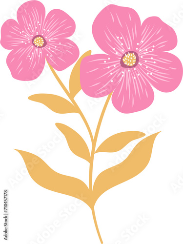 Wallpaper Mural Simple Flower Decoration Torontodigital.ca