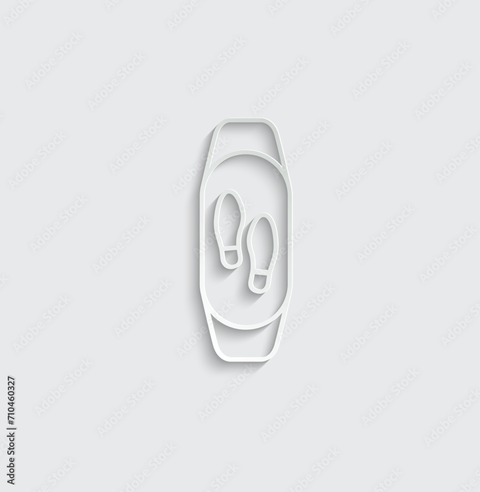 fitness tracker steps counter icon vector smart watch icon fitness tracker steps counter icon vector smart watch icon