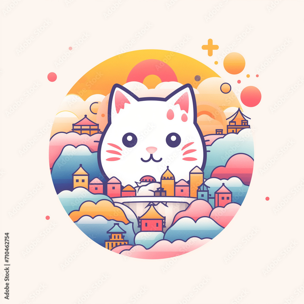 Cute Colorful Logo Cute Colorful Logo
