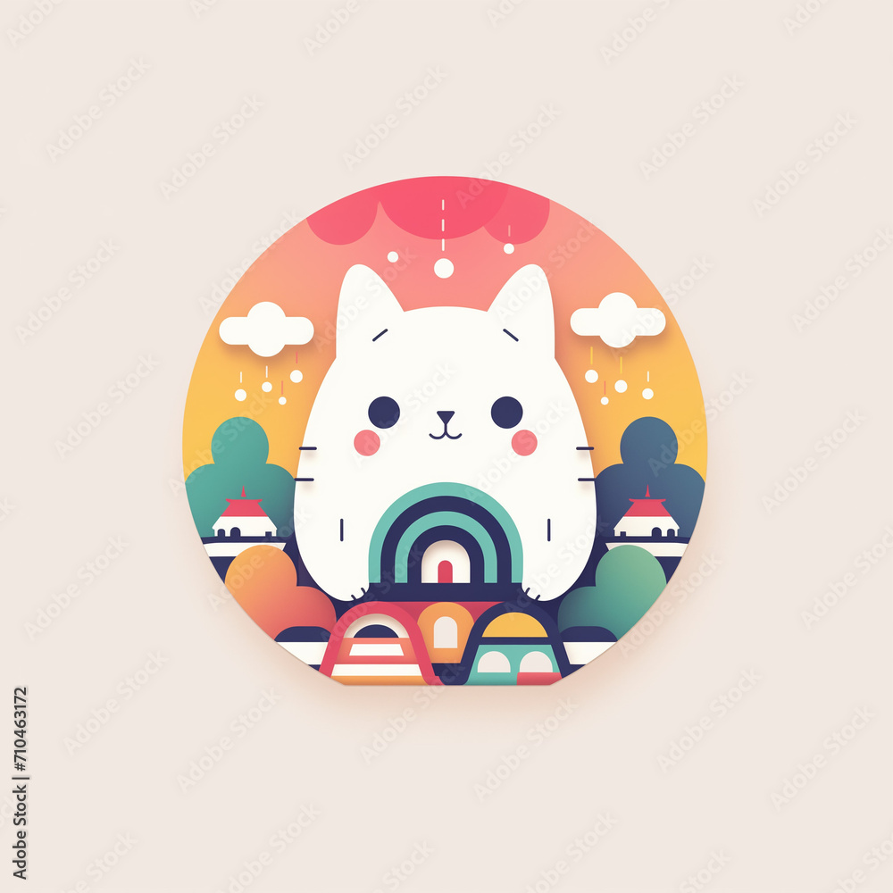 Cute Colorful Logo Cute Colorful Logo