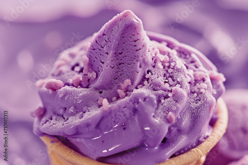 Wallpaper Mural Purple ice cream, High and short depth of field Torontodigital.ca