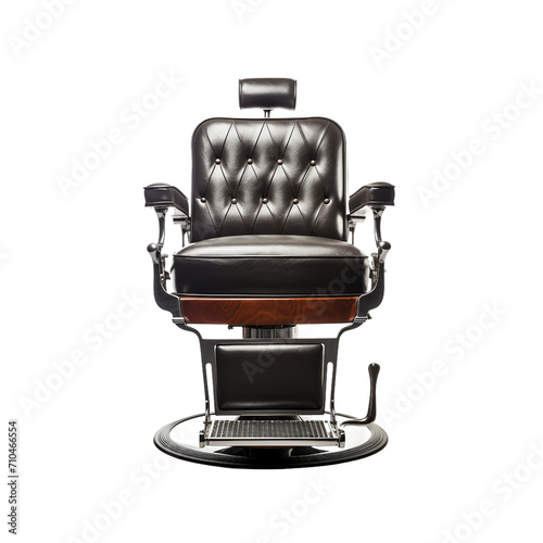 Barber Chair on transparent background