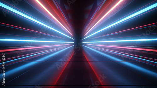 Futuristic Sci Fi Cyber Modern Neon Laser Electric