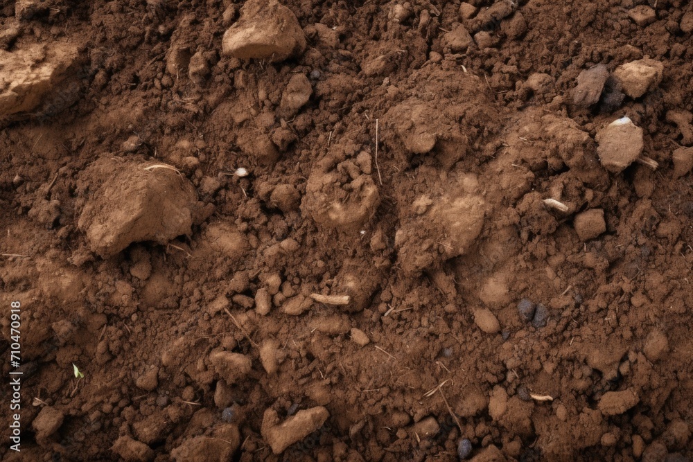 Gardening season with textured fertile soil. Gardening season with textured fertile soil.