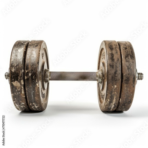 Two Dumbbells Stacked Together for Strength Training Exercise Equipment